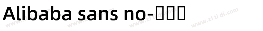 Alibaba sans no字体转换 Alibaba sans no字体转换